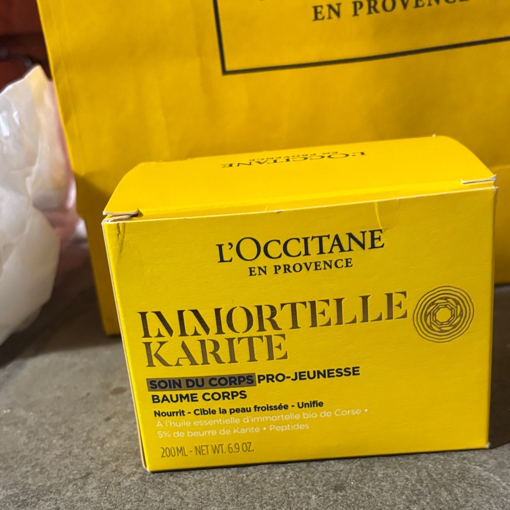 L'OCCITANE Immortelle Karite Body Balm - Vibrant Yellow - Picture 3 of 8